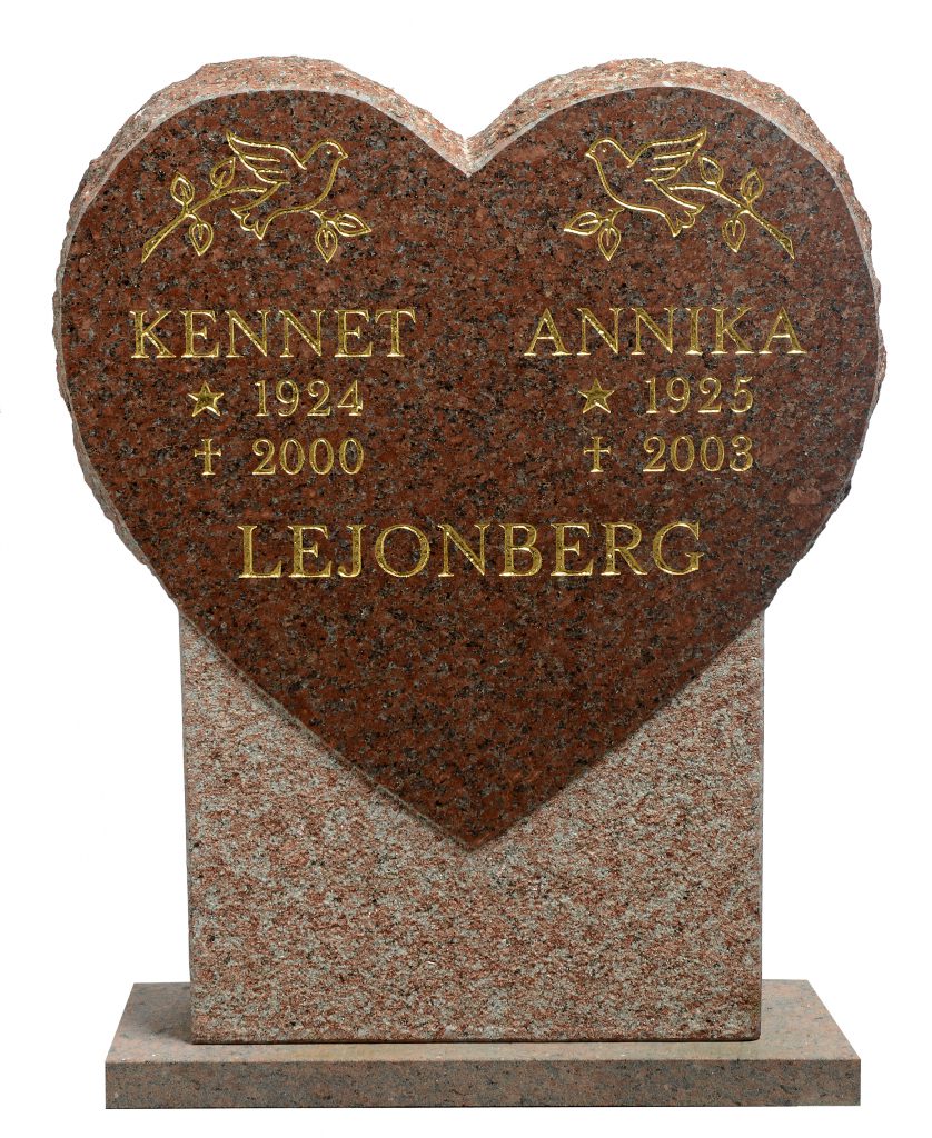 Hög smal gravsten GK1026-GH