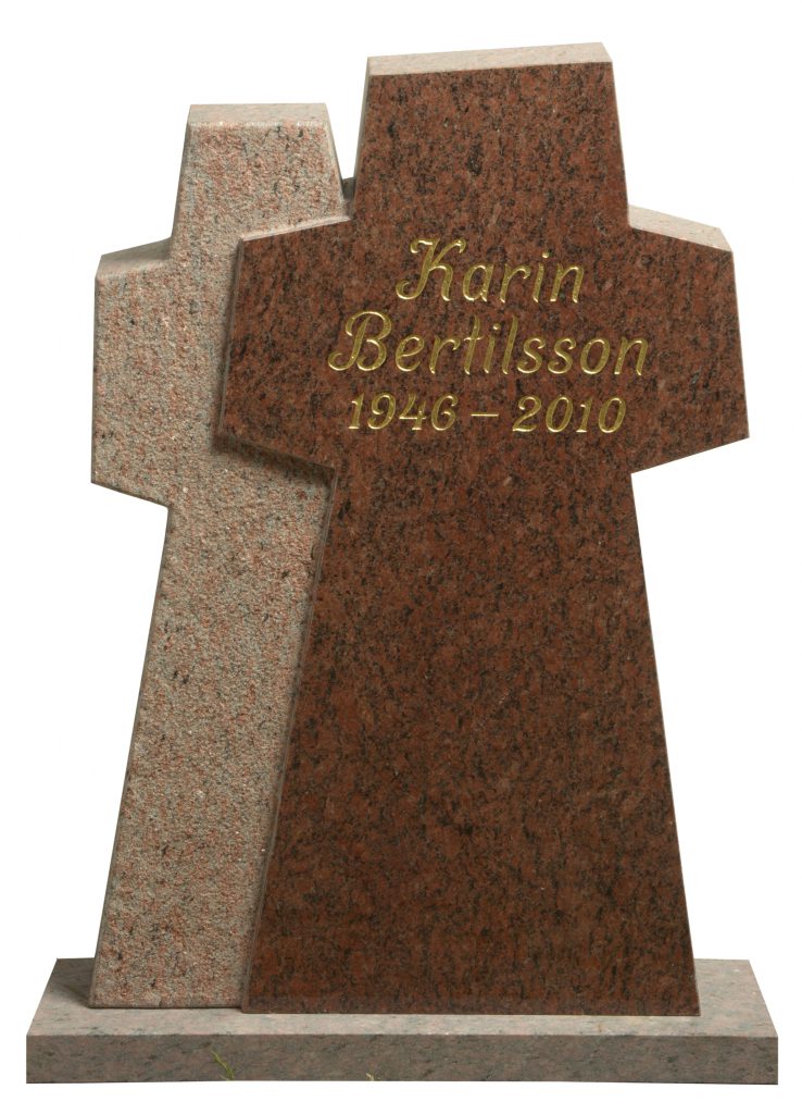 Hög smal gravsten GK1064-J